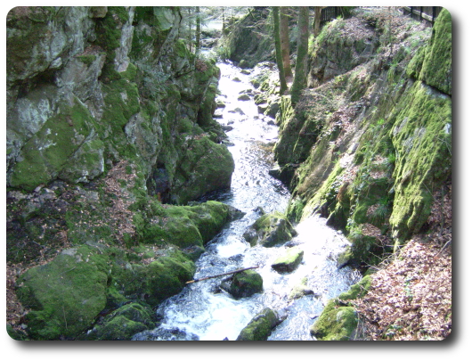 Le Ruisseau du Ghard,  la Cascade du Ghard