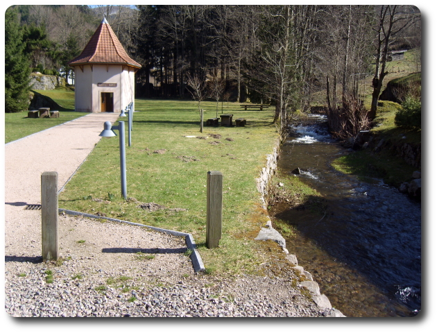 La Moselle devant la Source Marie