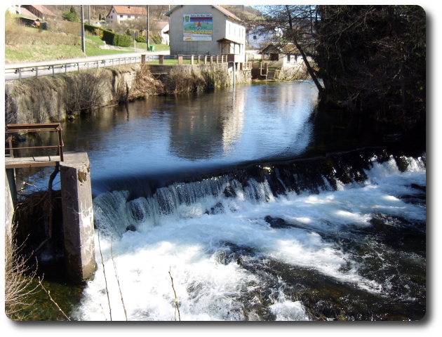 Petit barrage sur la Moselle,  Fresse-sur-Moselle