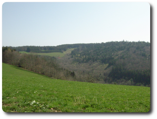 Paysage des Hauts de Combeaut