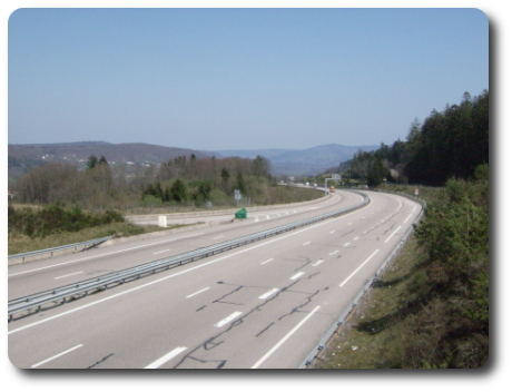 Infrastructures de transport routier modernes  Remiremont