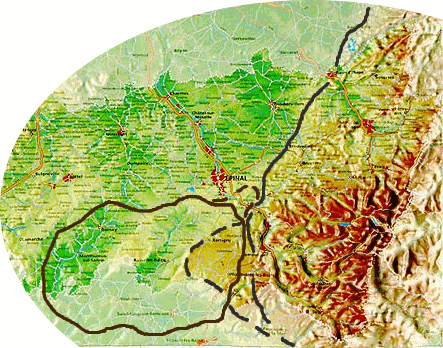 La Vge et les Vosges